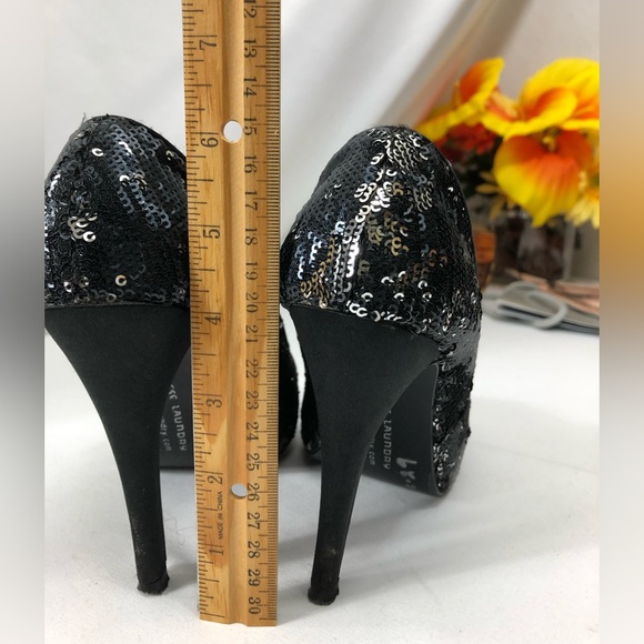 ℹ️ PEEP TOE SEQUIN STILETTOS 💥Chinese Laundry - Picture 2 of 7